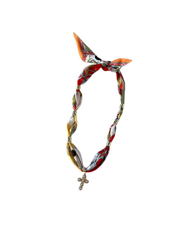 Western Skies Scarf Necklace