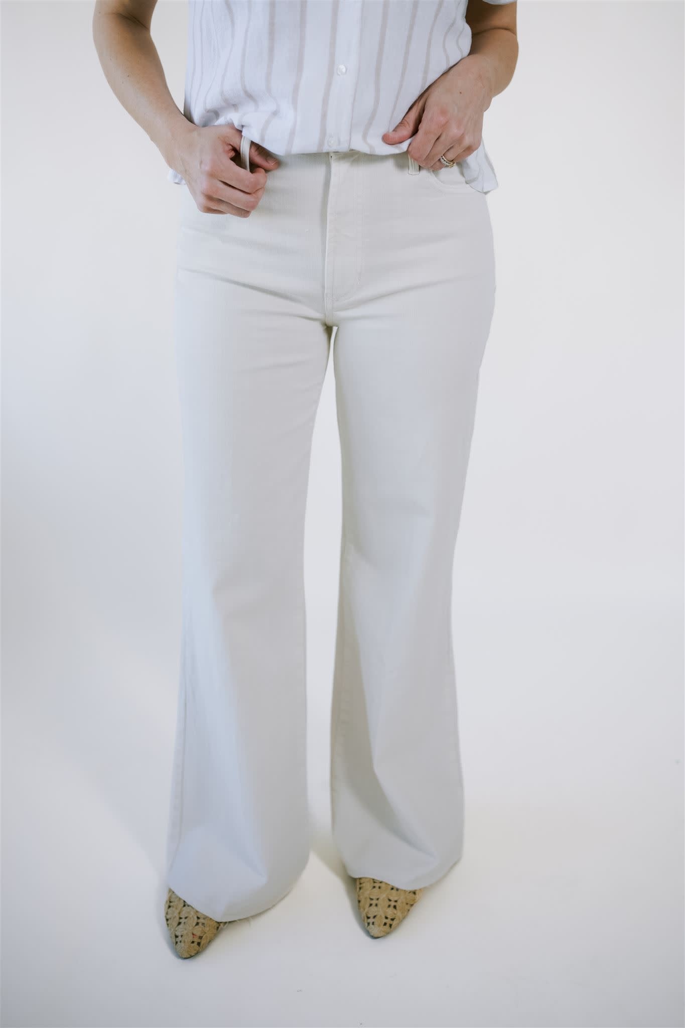 Fiona Wide Leg Jean - Natal