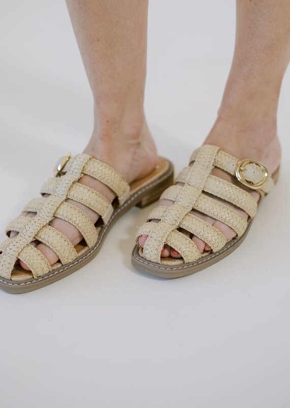 DV Fyona Raffia Mule