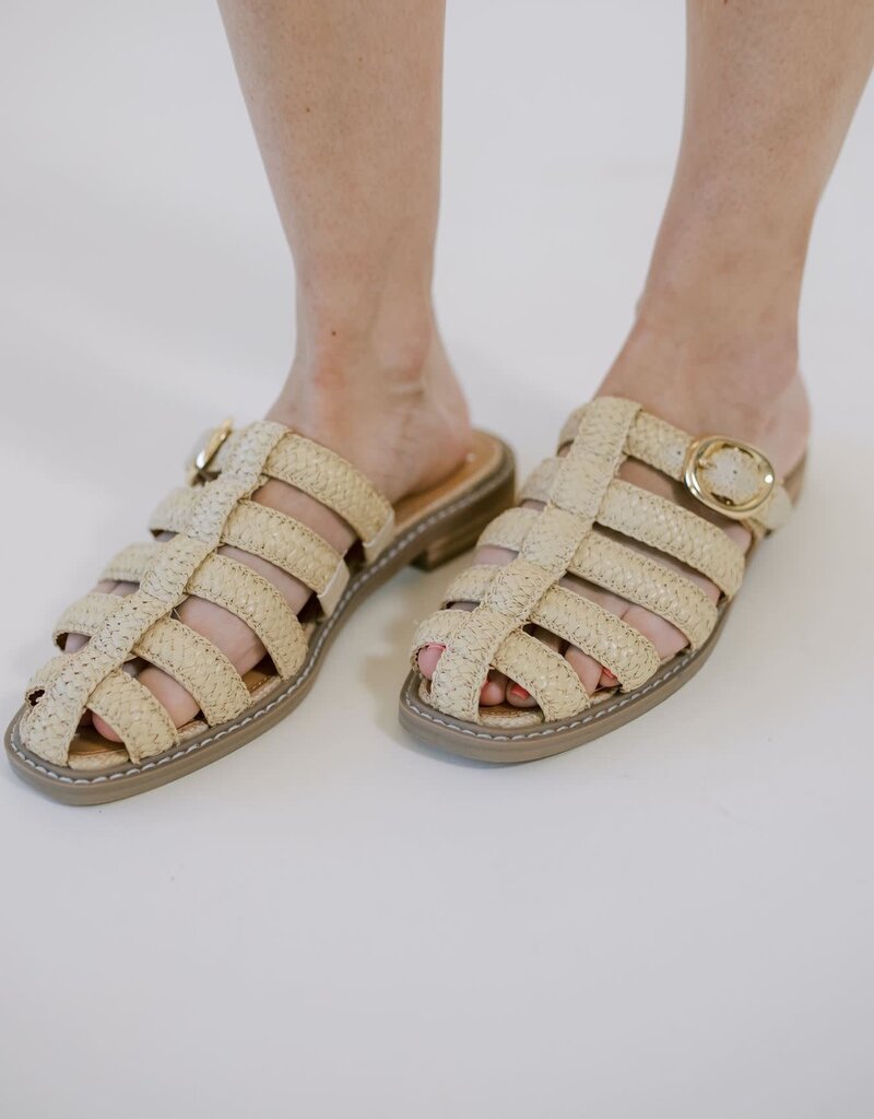 DV Fyona Raffia Mule