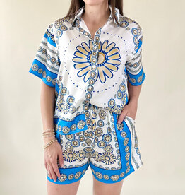 Ellis Printed Button Down