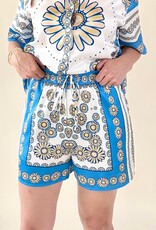 Ellis Printed Drawstring Short