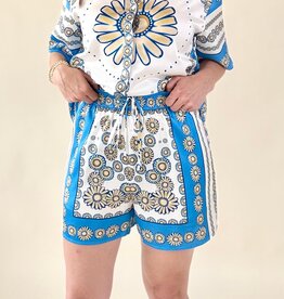 Ellis Printed Drawstring Short