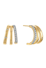 Teddy Triple Earring Small