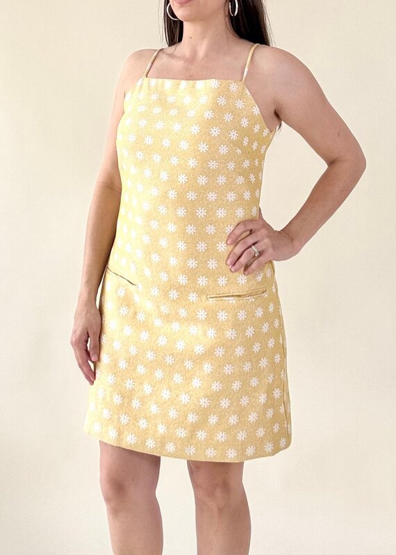Daisy Jacquard Mini Dress