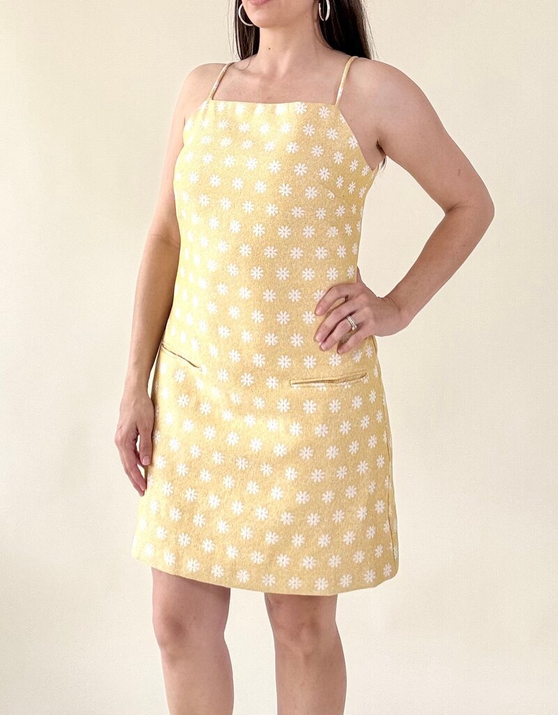 Daisy Jacquard Mini Dress