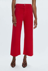 Pistola Penny Crop Wide Leg Ruby