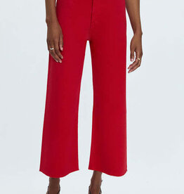 Pistola Penny Crop Wide Leg Ruby