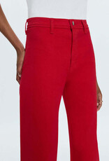Pistola Penny Crop Wide Leg Ruby