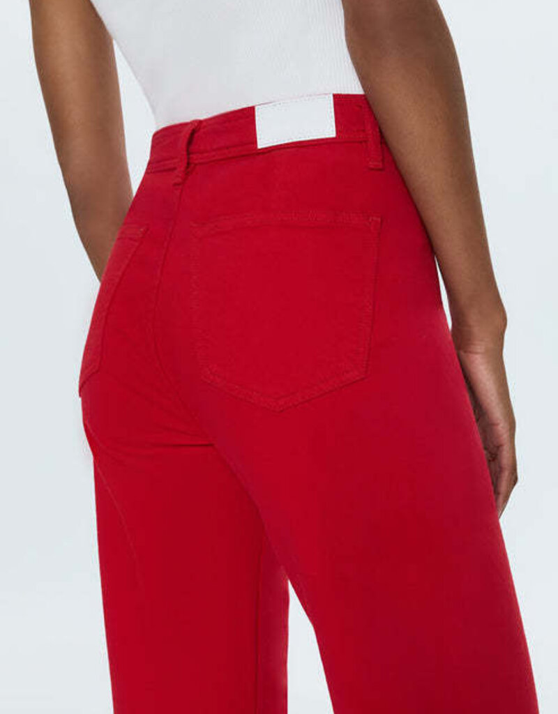 Pistola Penny Crop Wide Leg Ruby