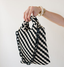 Lola Woven Neoprene Crossbody Bag