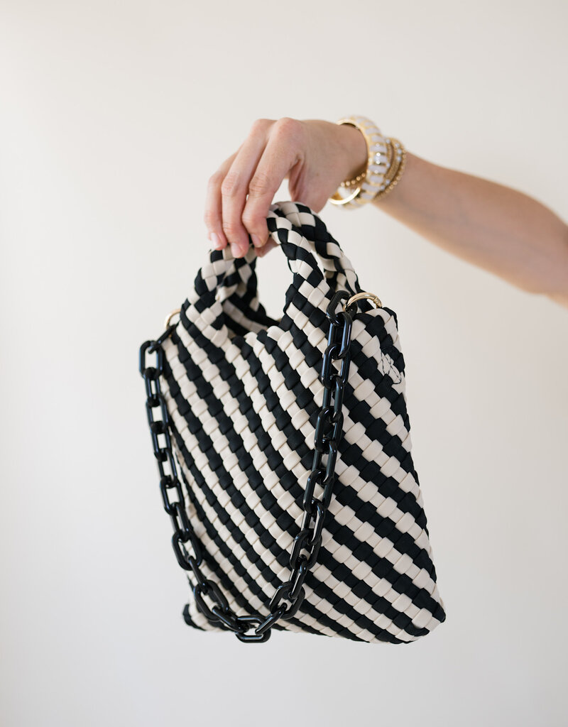 Lola Woven Neoprene Crossbody Bag