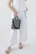 Lola Woven Neoprene Crossbody Bag