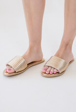 Beach by Matisse Troller Slide Sandal Gold