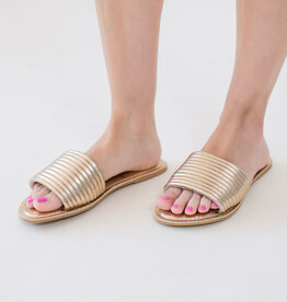 Beach by Matisse Troller Slide Sandal Gold
