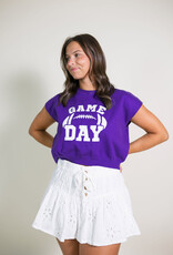 Purple Gameday Sweater Top