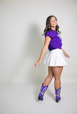 Free People Roselle Eyelet Mini Ivory