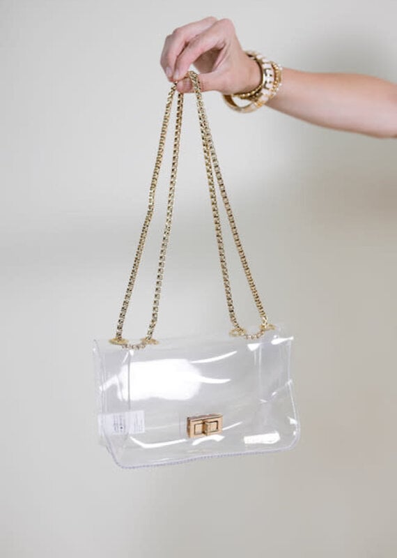 Audrey Convertible Clear Stadium Bag