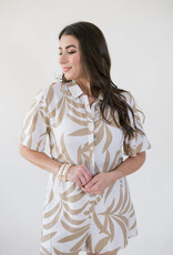 Z Supply Marcel Vacances Romper Santal