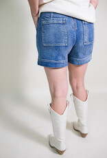 Marine Denim Skort