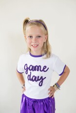 Gameday Tinsel Ringer Boxy Tee