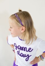 Girls Tigers Rhinestone Patch Headband