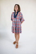 Smith & Quinn Tory Dress Coastal Plaid