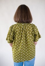 Marissa Printed Blouse Green