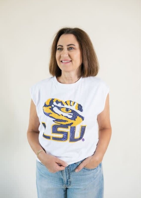 Licensed LSU Tiger Eye Tank
