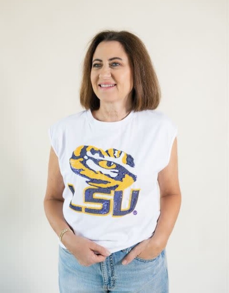 Licensed LSU Tiger Eye Tank