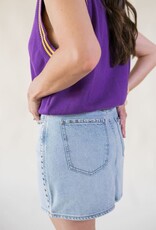 Daze Stash High Rise Mini Skirt Let's Dance