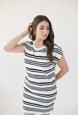Dede Striped T-Shirt Dress
