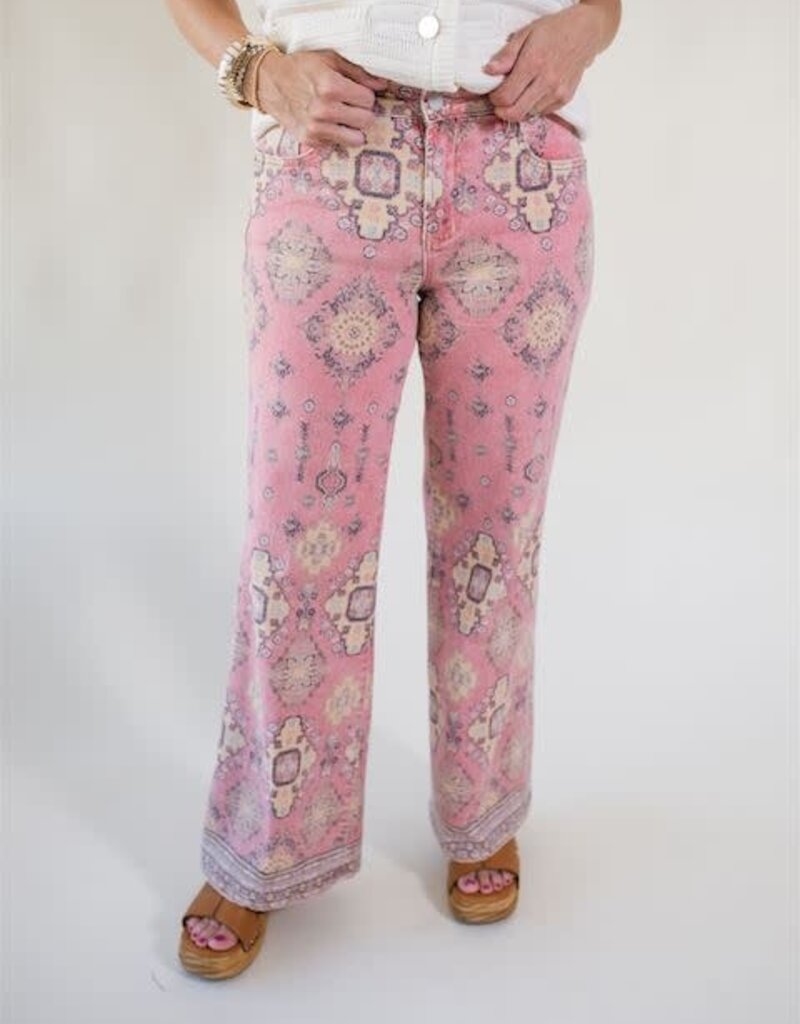 Dear John Micah Wide Leg Tibetan Tapestry