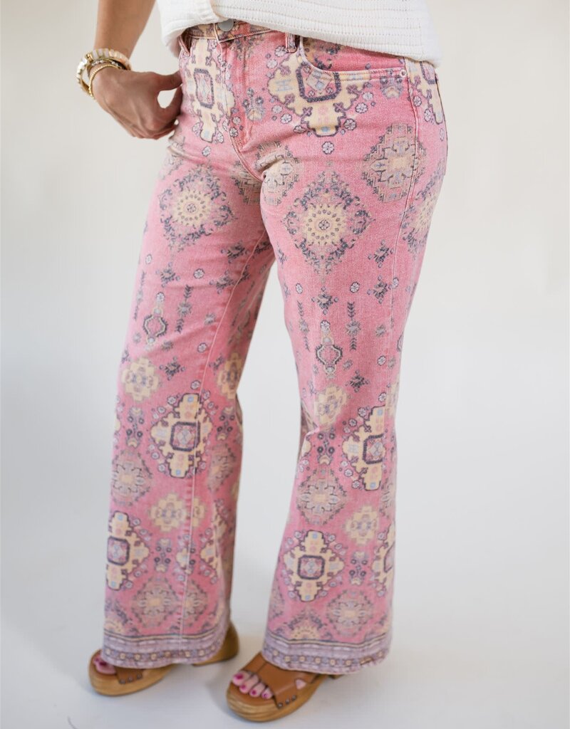 Dear John Micah Wide Leg Tibetan Tapestry
