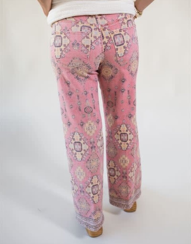 Dear John Micah Wide Leg Tibetan Tapestry