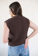 Erin Sweater Vest Brown