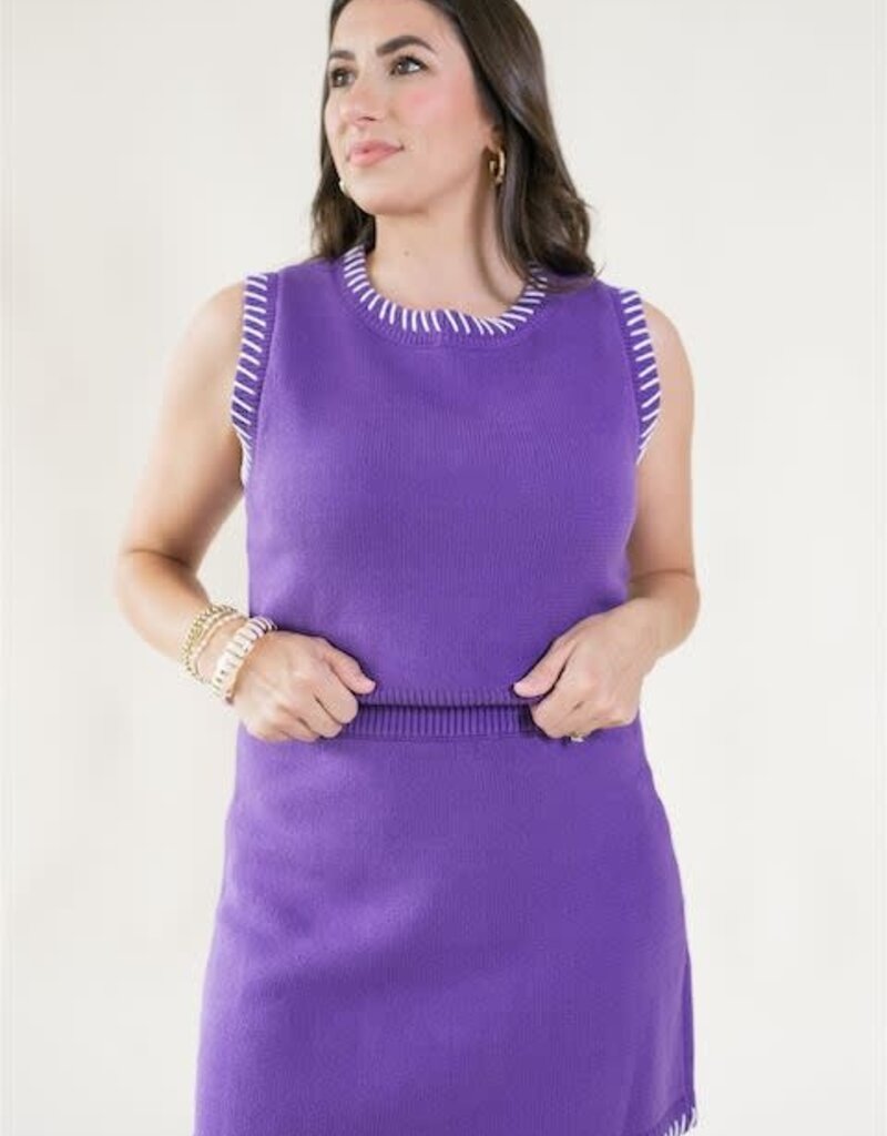 Purple State of Mind Sweater Set