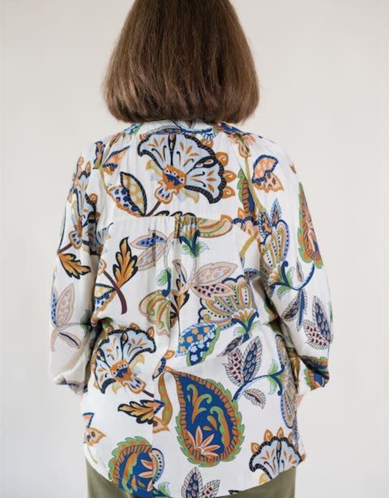 Athena Paisley Blouse