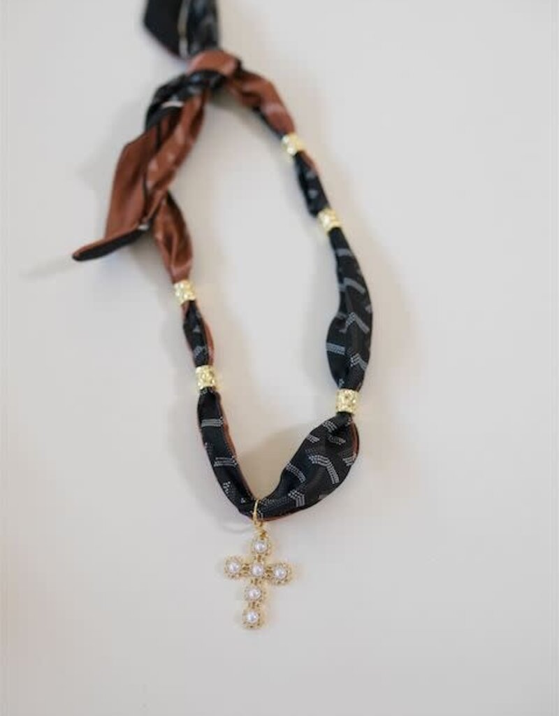 Fall Style Scarf Necklace