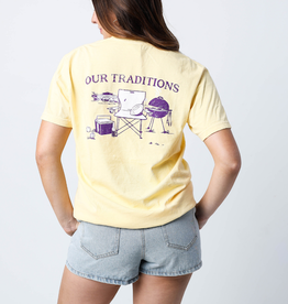 Our Traditions Gameday Pocket Tee Butter