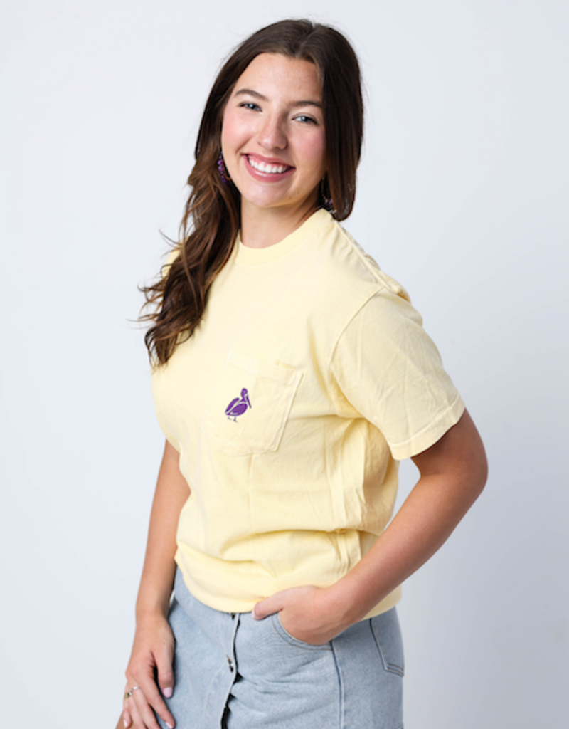 Our Traditions Gameday Pocket Tee Butter