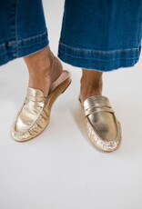 Matisse Porta Loafer Mule Gold