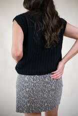 Hidden Cheetah High Rise Mini Skirt