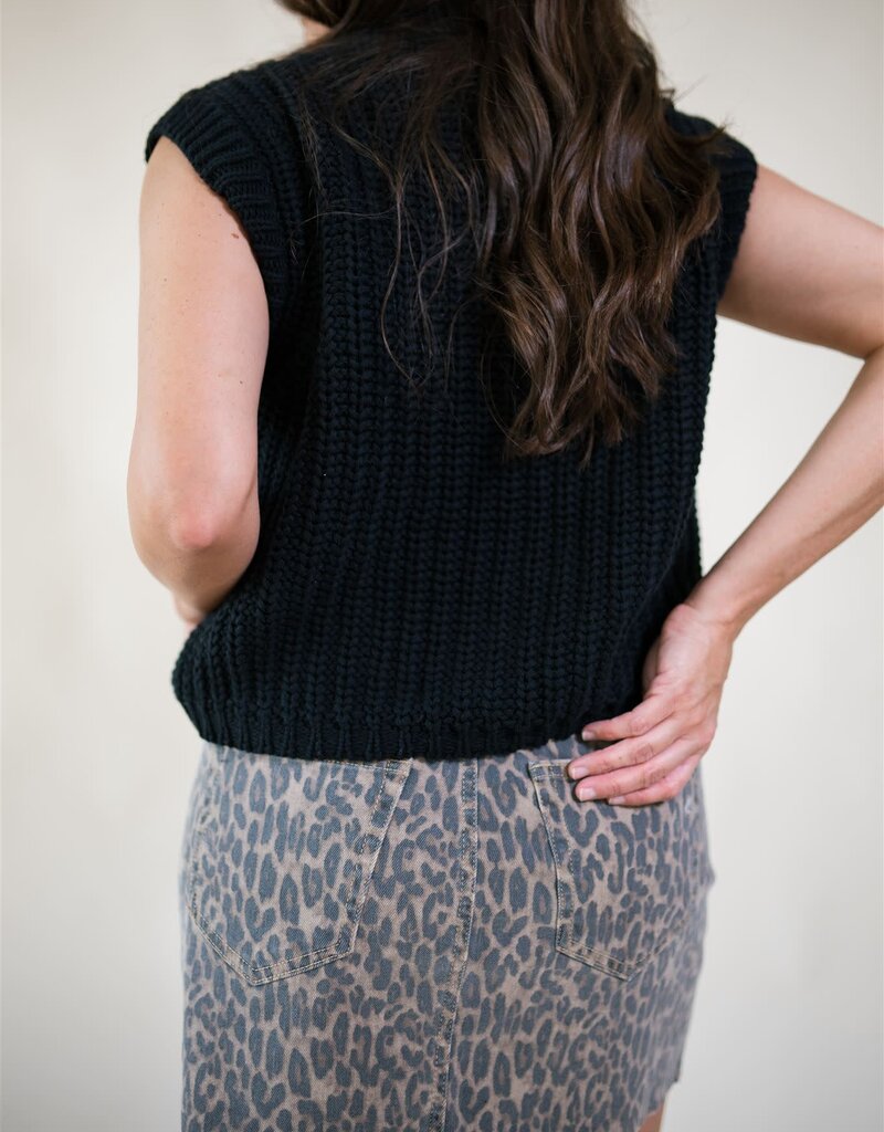 Hidden Cheetah High Rise Mini Skirt