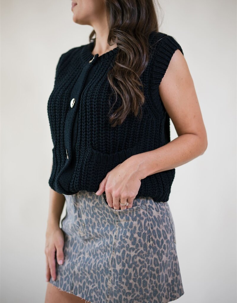 Hidden Cheetah High Rise Mini Skirt