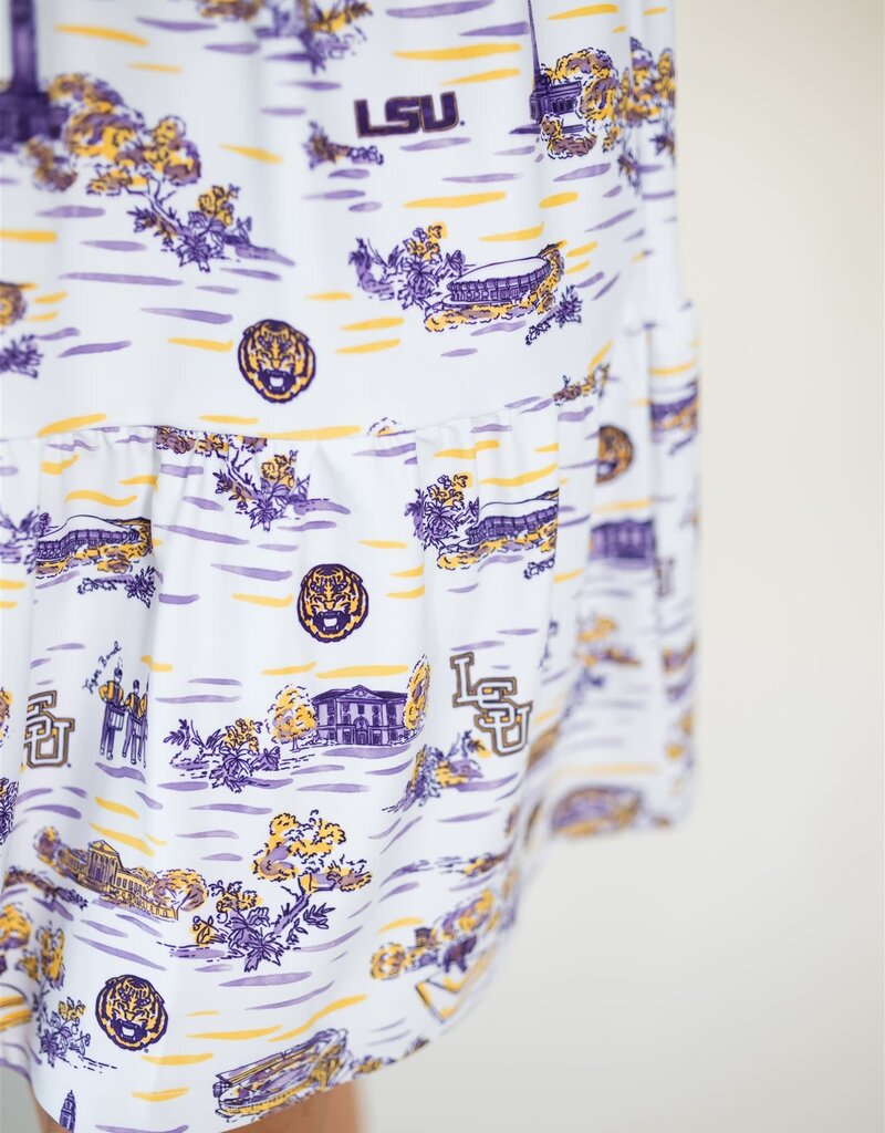 Smith & Quinn Tory Dress LSU Toile