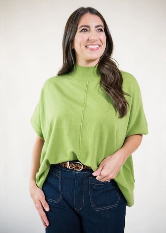 Caroline Top Lime