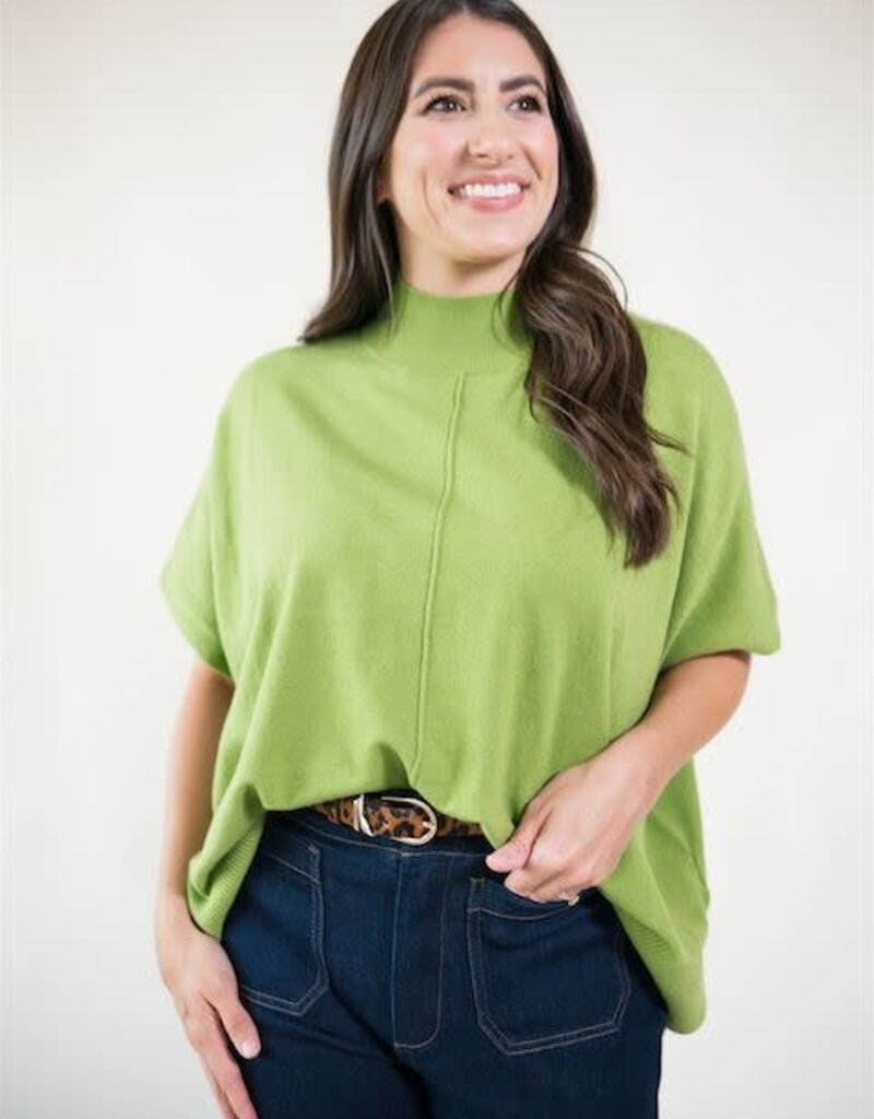 Caroline Top Lime