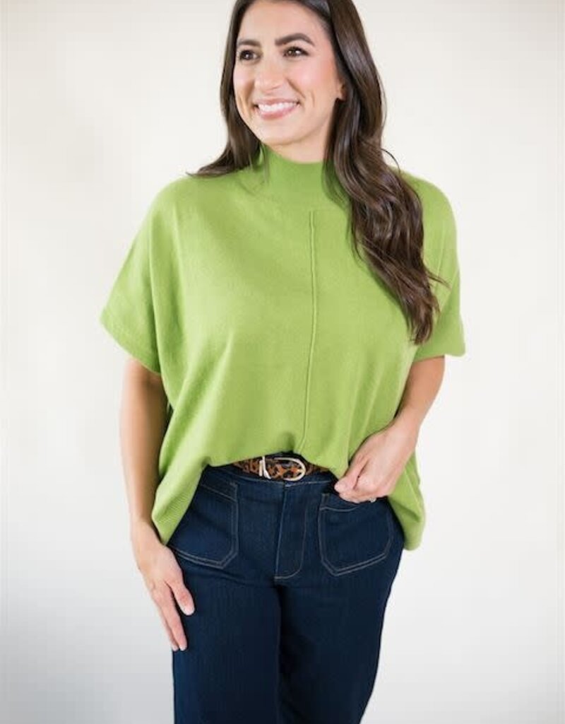 Caroline Top Lime