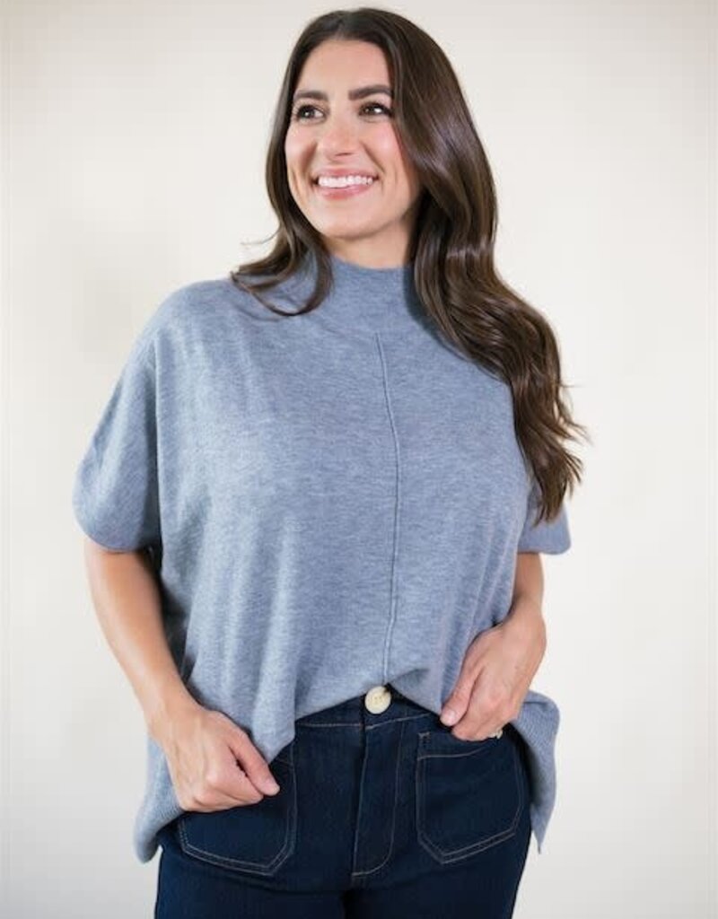 Caroline Top Modern Grey